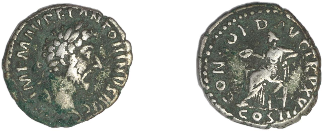 RIC III Marcus Aurelius 2, аверс, bm