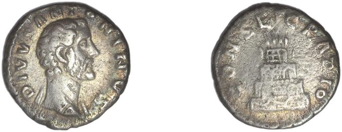 RIC III Marcus Aurelius 436, реверс, bm