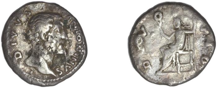 RIC III Marcus Aurelius 442, реверс, bm