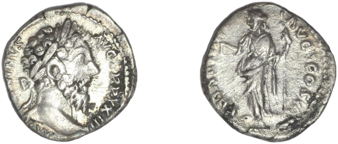 аверс RIC III Marcus Aurelius 203