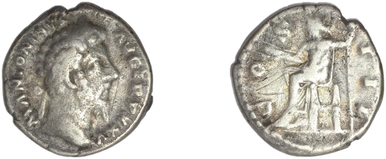 аверс RIC III Marcus Aurelius 227