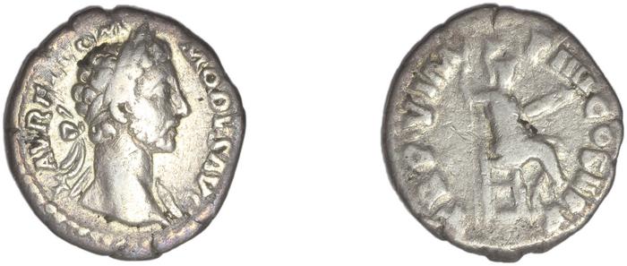 RIC III Marcus Aurelius 1, reverse, bm