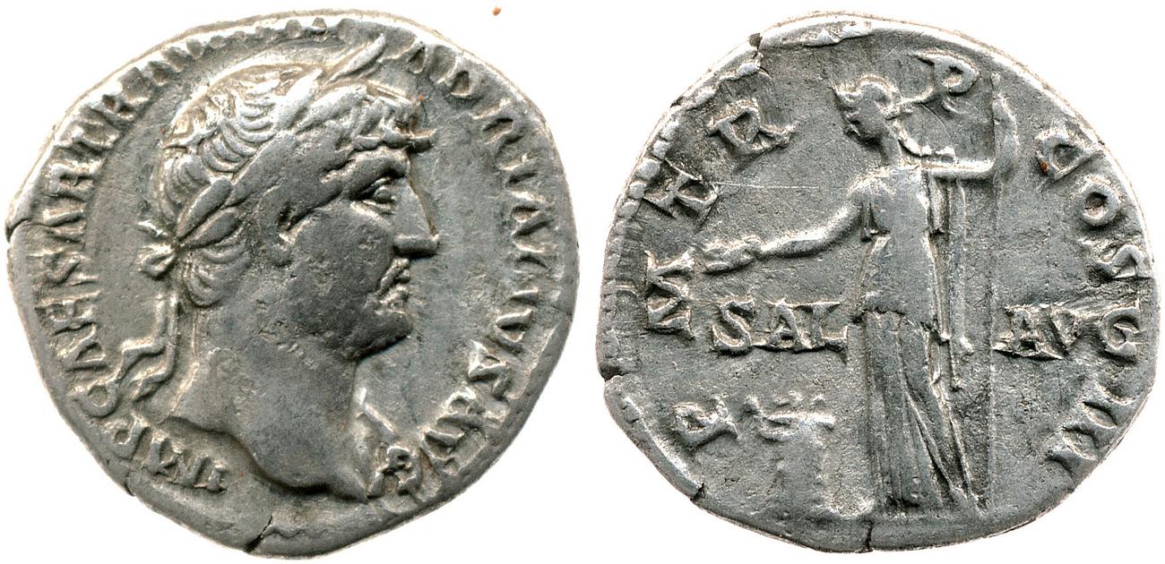 аверс RIC II, Part 3 (second edition) Hadrian 562