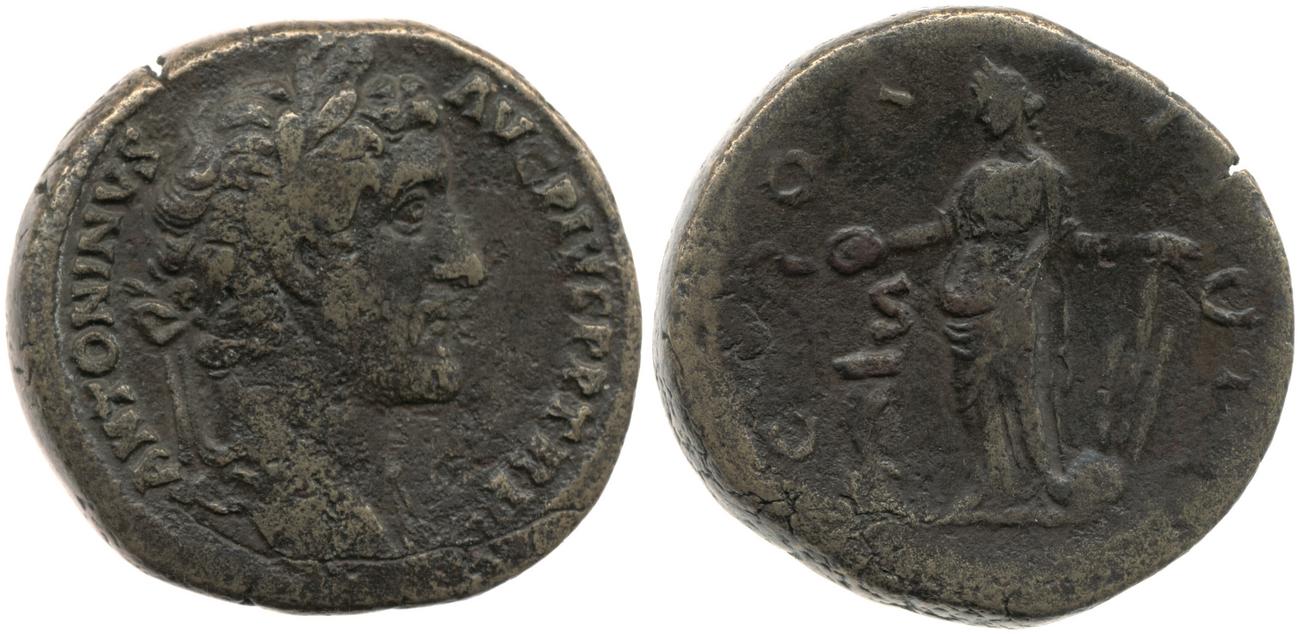 аверс RIC III Antoninus Pius 762