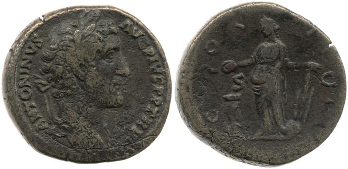 реверс RIC III Antoninus Pius 762