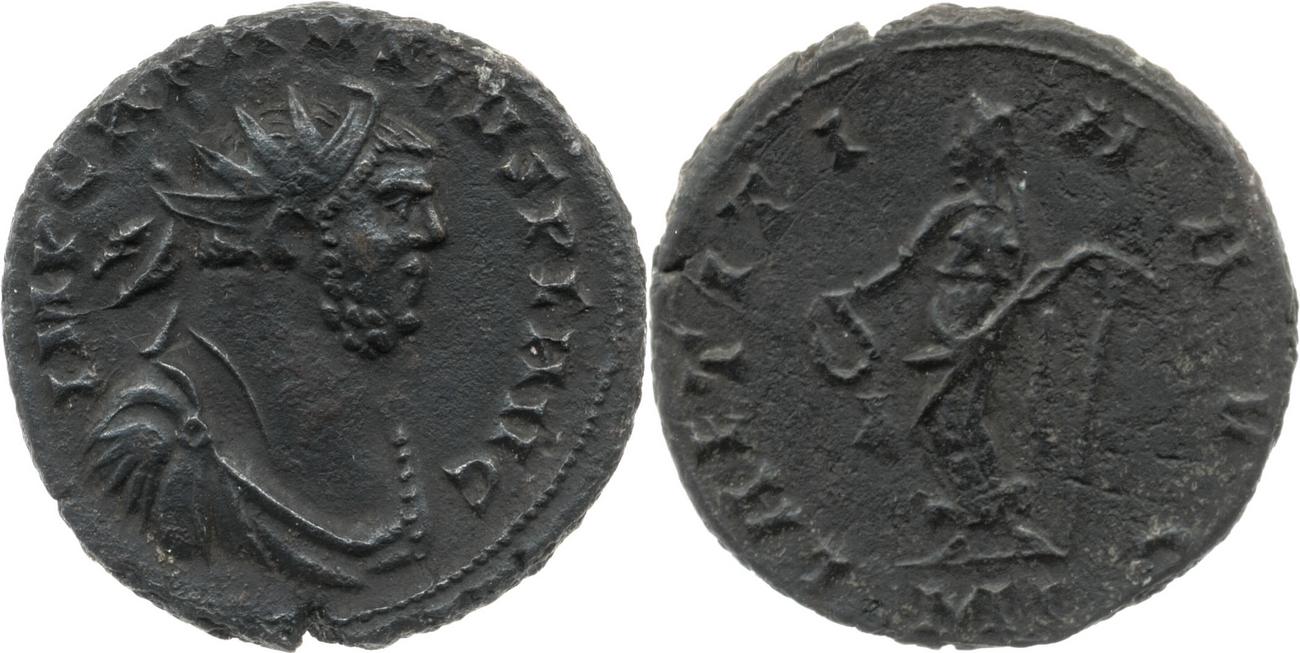 RIC V Carausius 50, аверс, bm