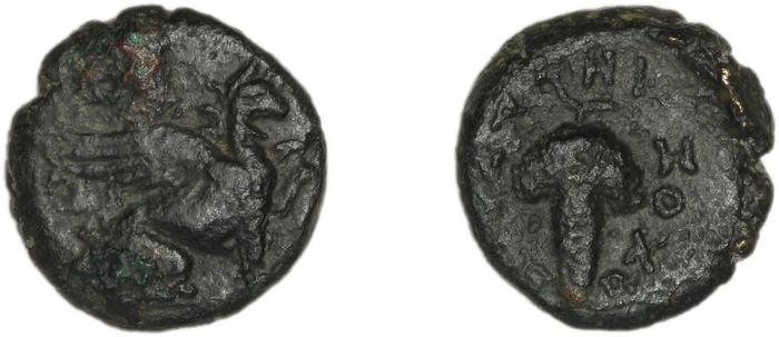 Teos Kinns 1980 Period II, AE 8, реверс, bm