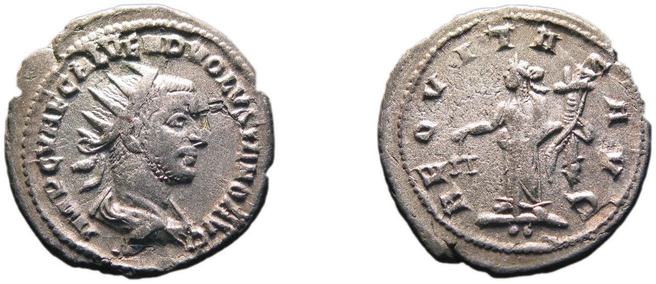 аверс RIC IV Volusian 225