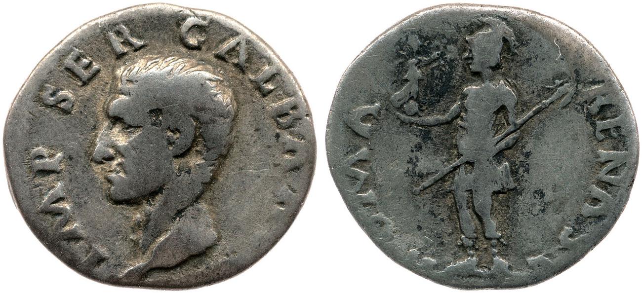 RIC I (second edition) Galba 160, аверс, bm
