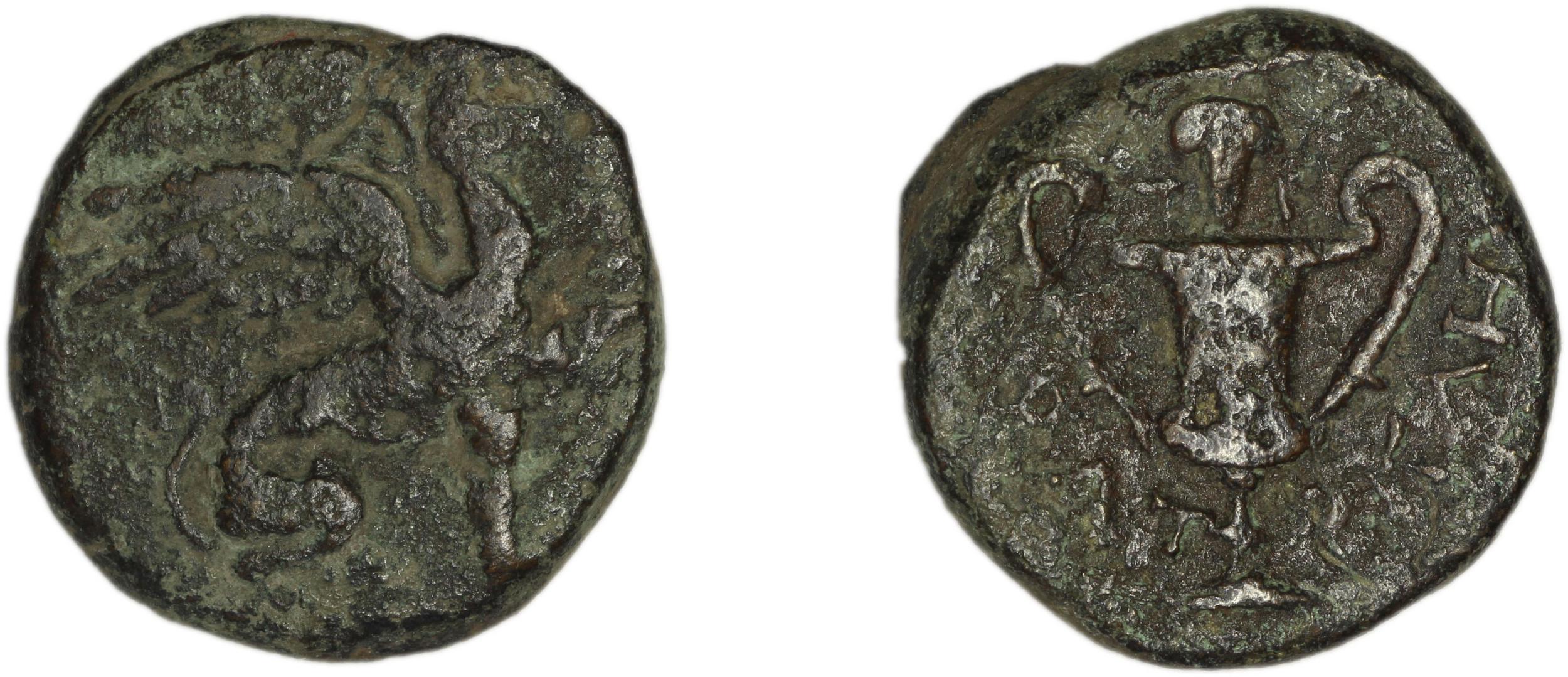 Teos Kinns 1980 Period I.2, AE 6, аверс, bm