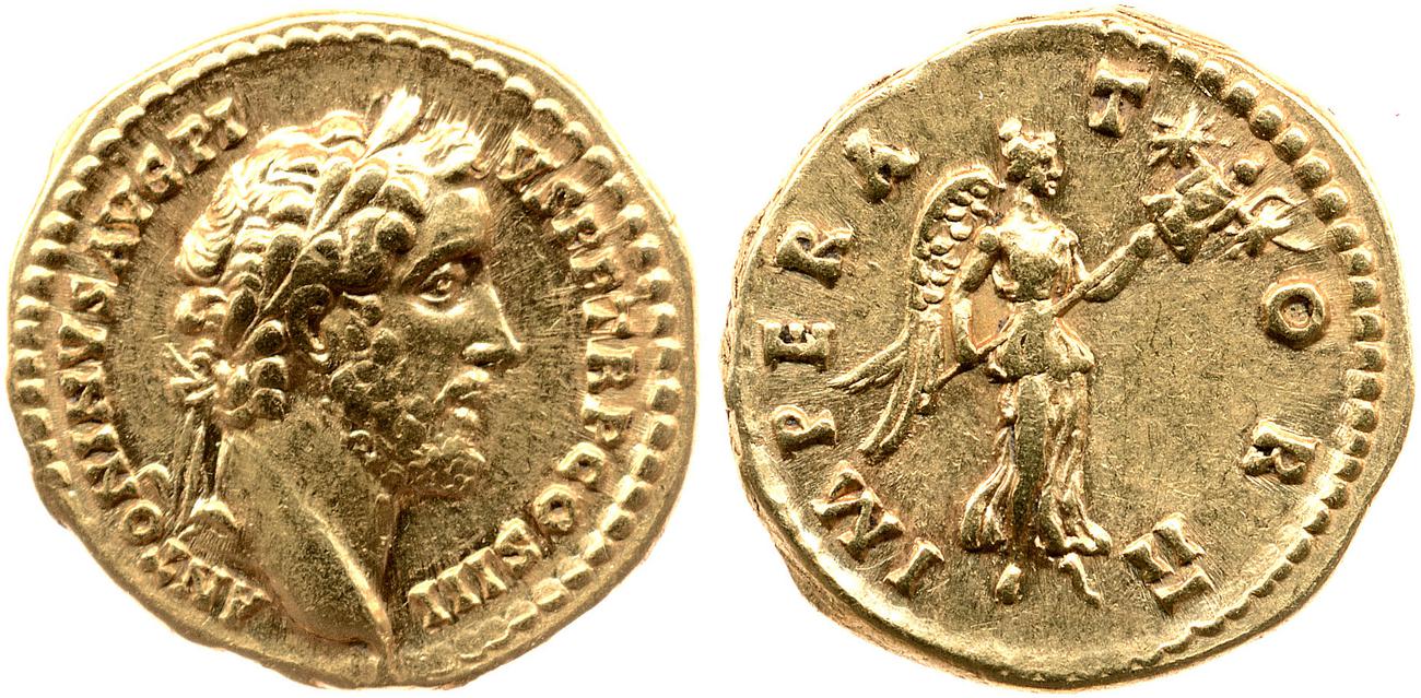 аверс RIC III Antoninus Pius 109a