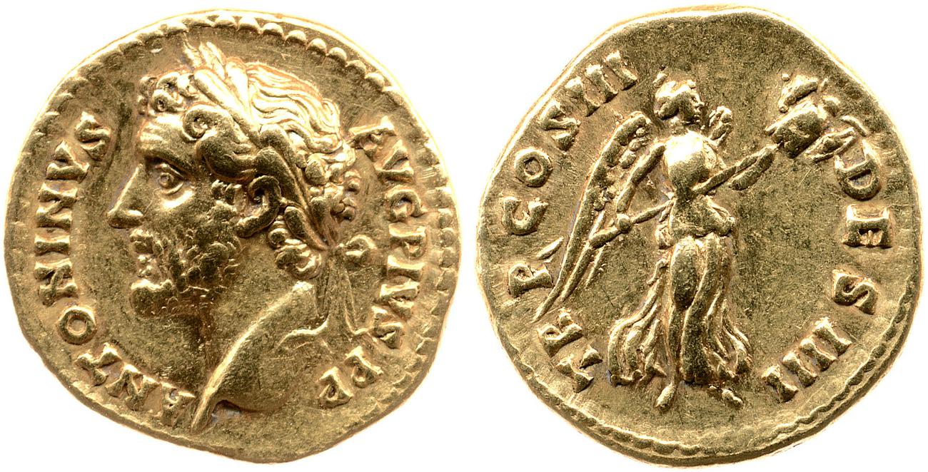 аверс RIC III Antoninus Pius 121B