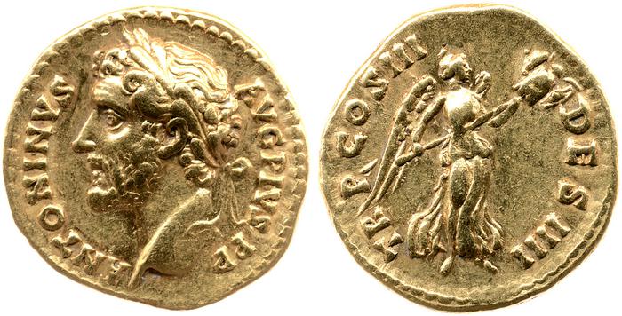 реверс RIC III Antoninus Pius 121B