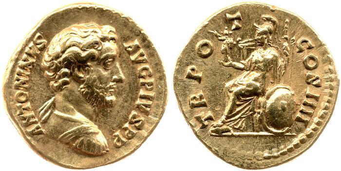 реверс RIC III Antoninus Pius 147b