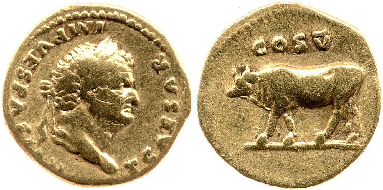 RIC II, Part 1 (second edition) Vespasian 859, аверс, bm