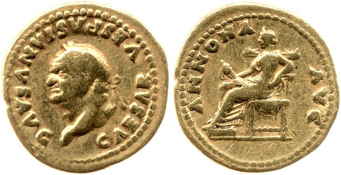 реверс RIC II, Part 1 (second edition) Vespasian 965