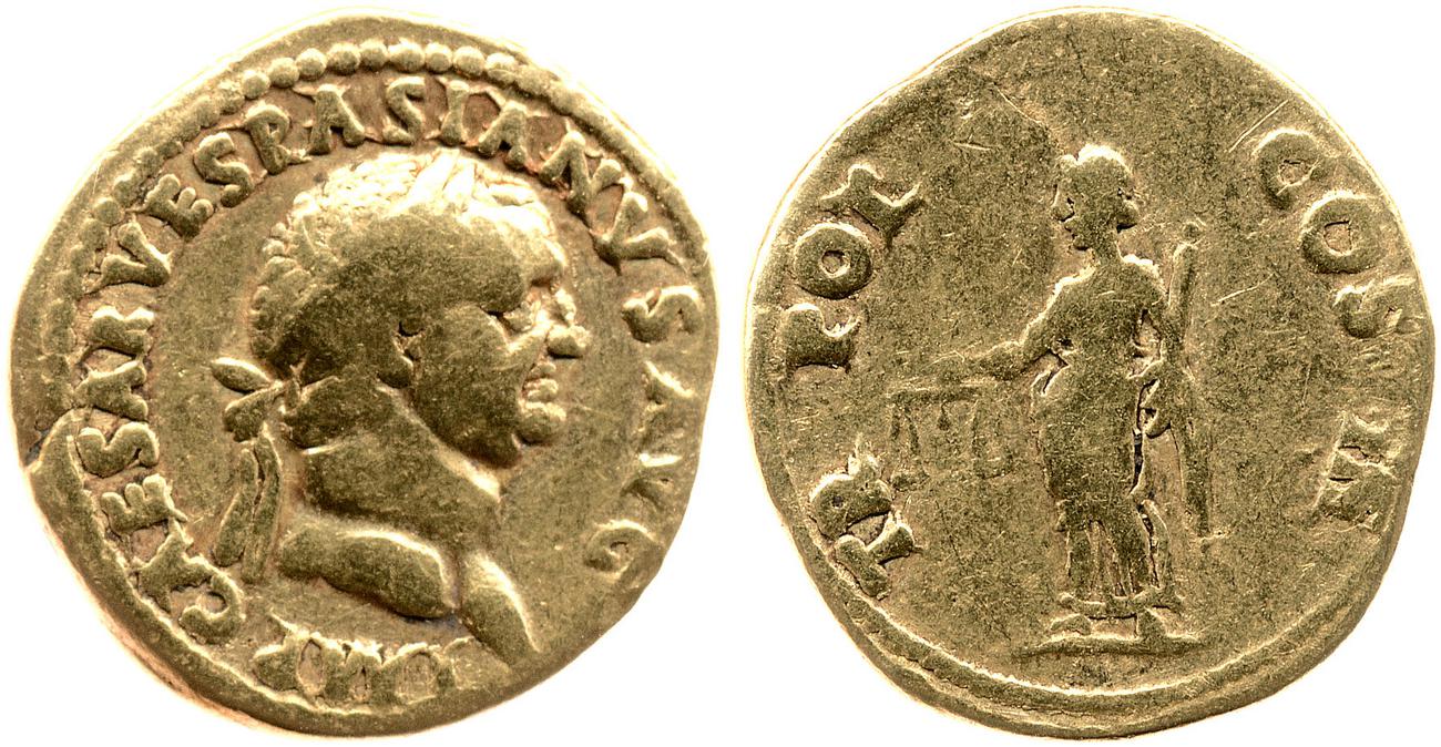 RIC II, Part 1 (second edition) Vespasian 1114, аверс, bm