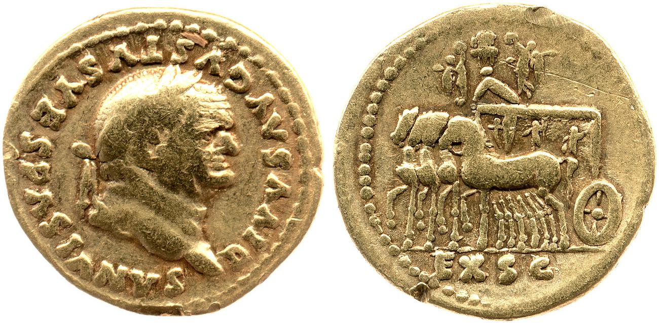 аверс RIC II, Part 1 (second edition) Vespasian 60
