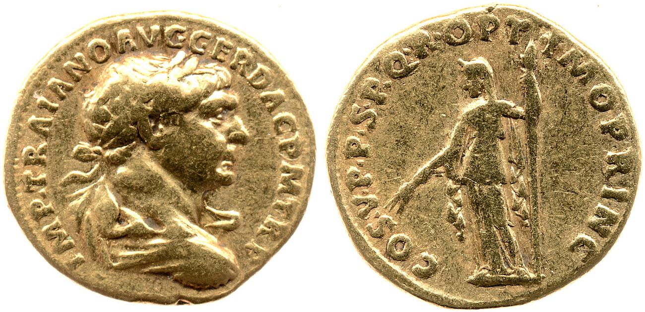 RIC II Trajan 109, аверс, bm