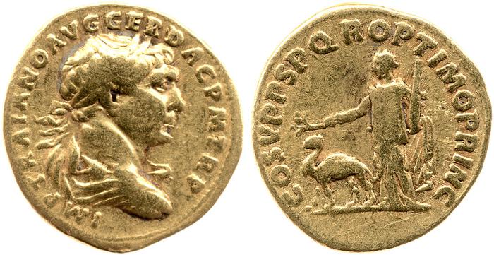 RIC II Trajan 142, реверс, bm