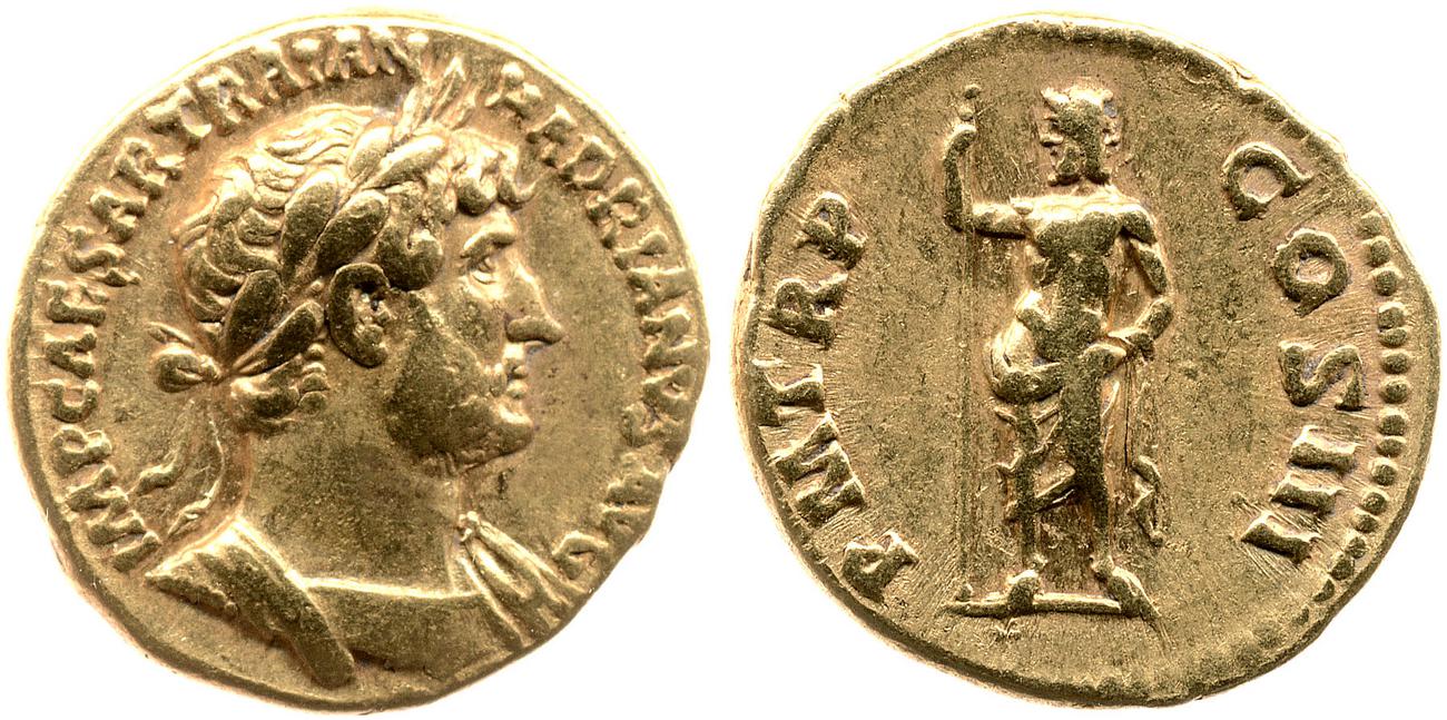 аверс RIC II, Part 3 (second edition) Hadrian 509