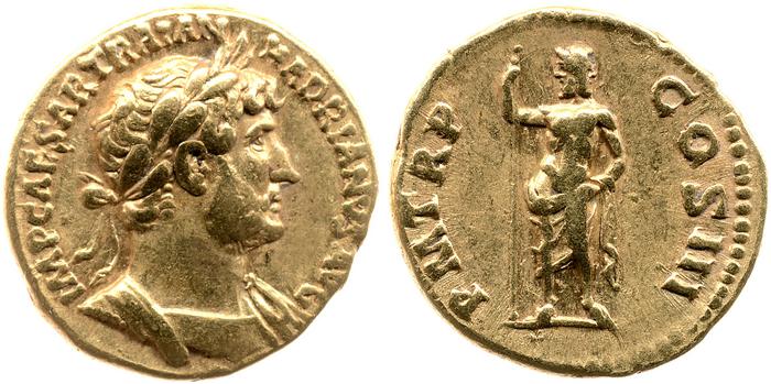 реверс RIC II, Part 3 (second edition) Hadrian 509