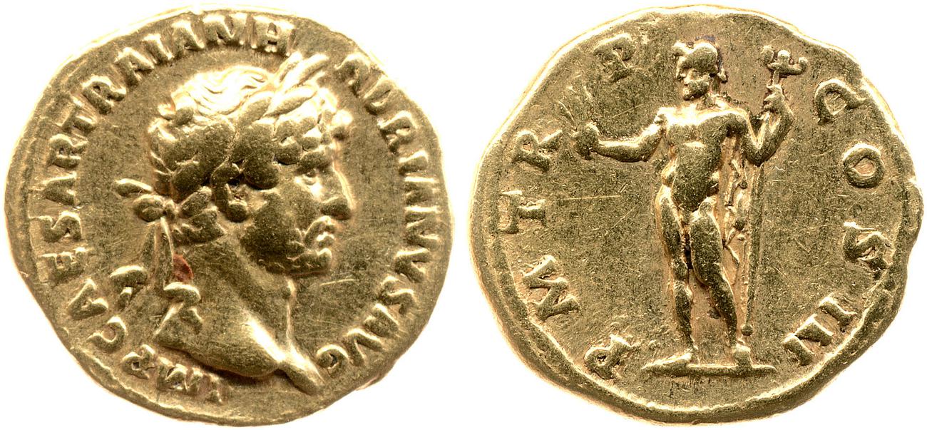 RIC II, Part 3 (second edition) Hadrian 586, аверс, bm