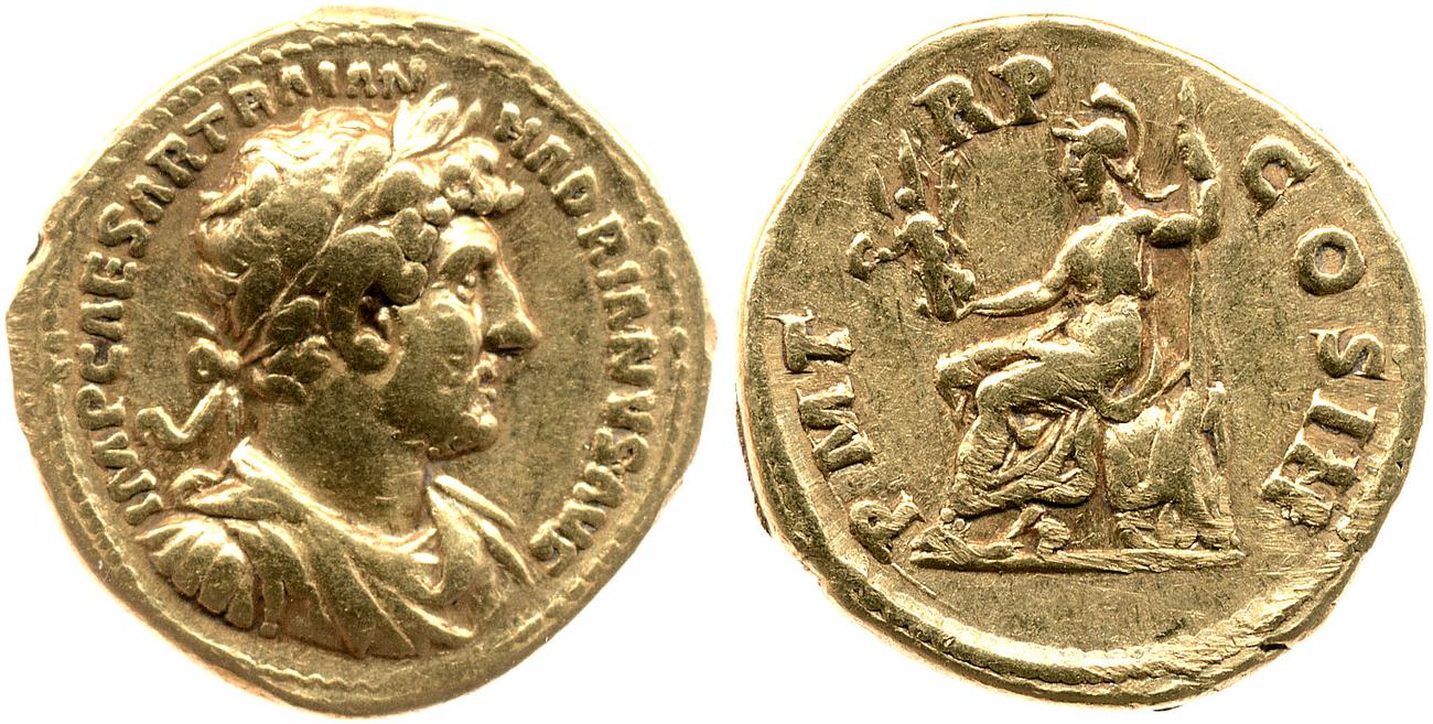 аверс RIC II, Part 3 (second edition) Hadrian 538