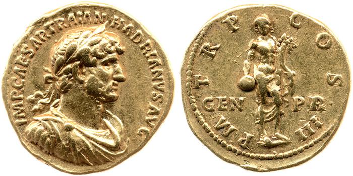 RIC II, Part 3 (second edition) Hadrian 193, реверс, bm