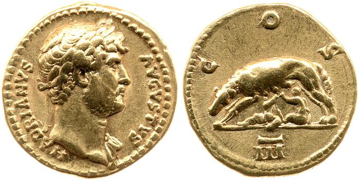 RIC II, Part 3 (second edition) Hadrian 709, реверс, bm