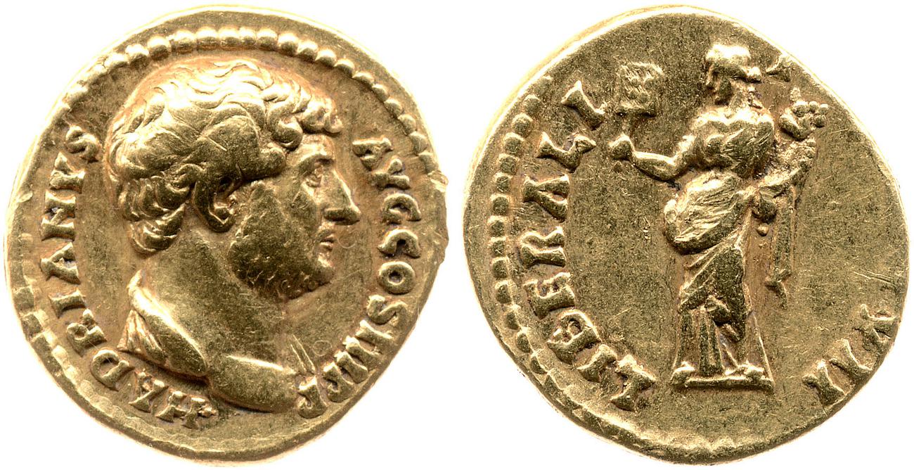аверс RIC II, Part 3 (second edition) Hadrian 2214