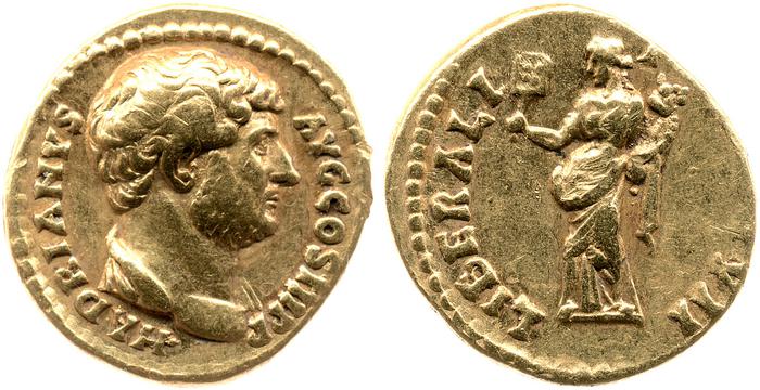 реверс RIC II, Part 3 (second edition) Hadrian 2214