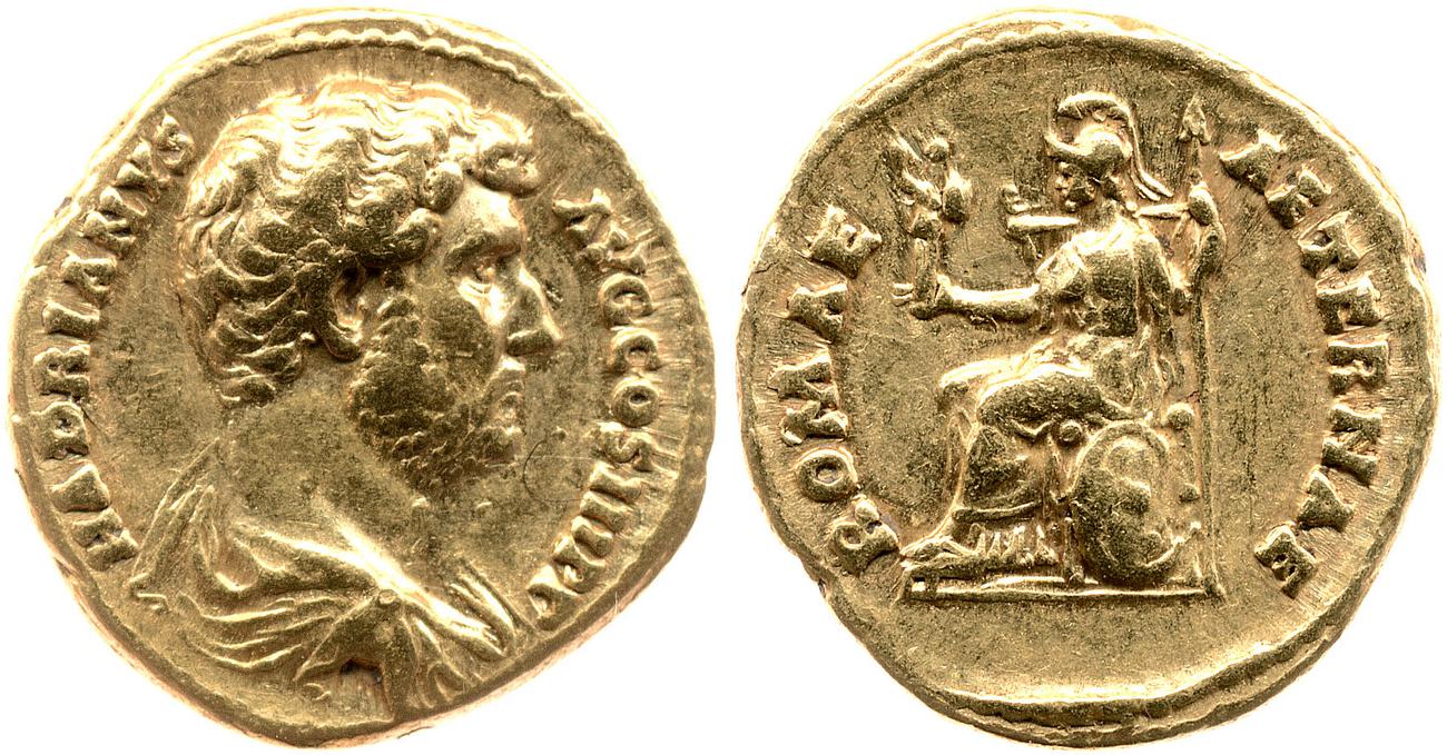 аверс RIC II, Part 3 (second edition) Hadrian 2340