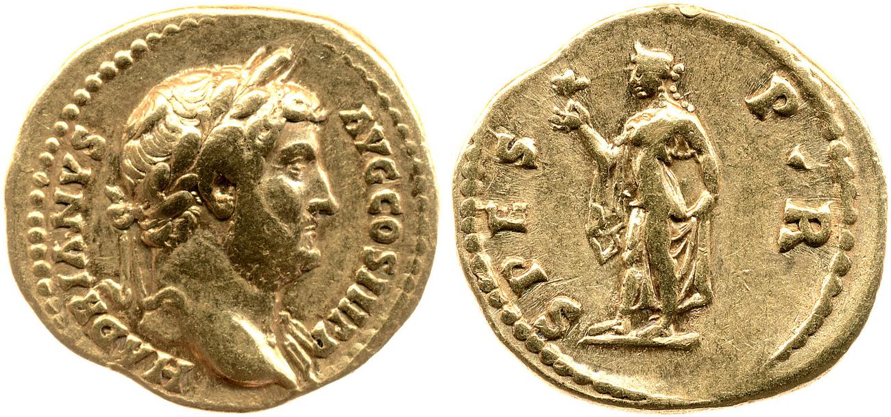 аверс RIC II, Part 3 (second edition) Hadrian 2356