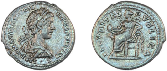 RIC IV Caracalla 332, реверс, bm