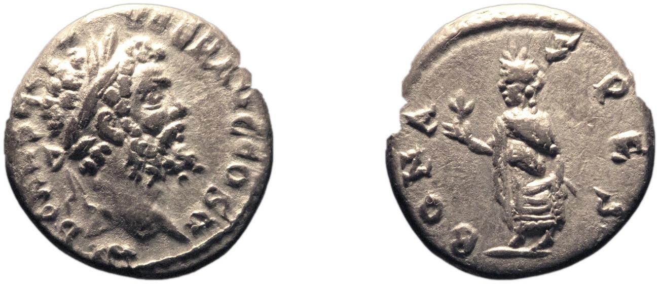 аверс RIC IV Septimius Severus 364