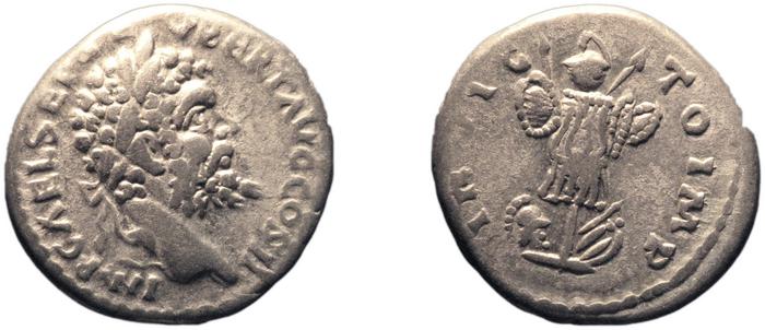 RIC IV Septimius Severus 389, реверс, bm