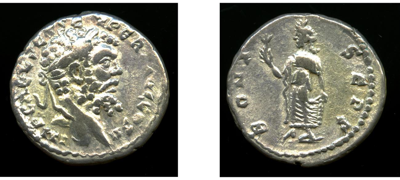 RIC IV Septimius Severus 364, аверс, bm