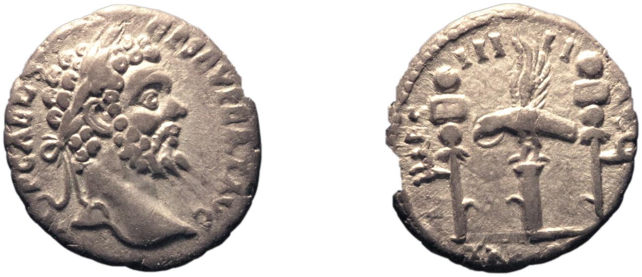 RIC IV Septimius Severus 7, аверс, bm