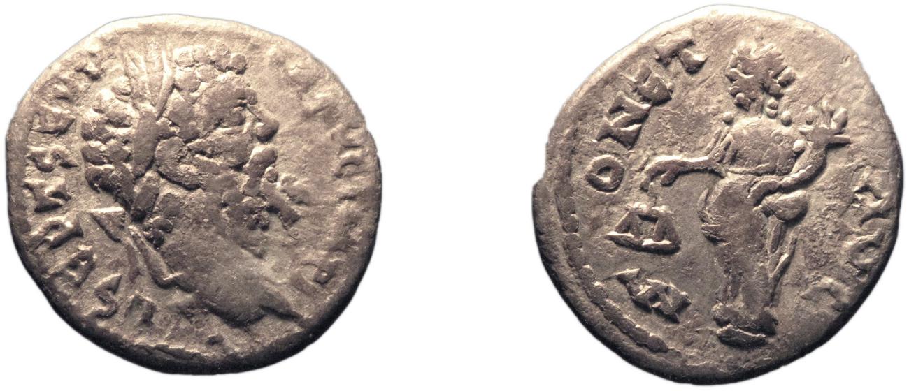 RIC IV Septimius Severus 459, аверс, bm
