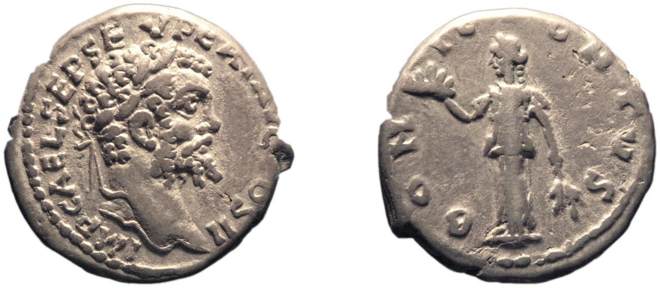 RIC IV Septimius Severus 369, аверс, bm