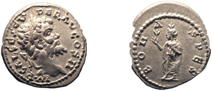 RIC IV Septimius Severus 364, реверс, bm
