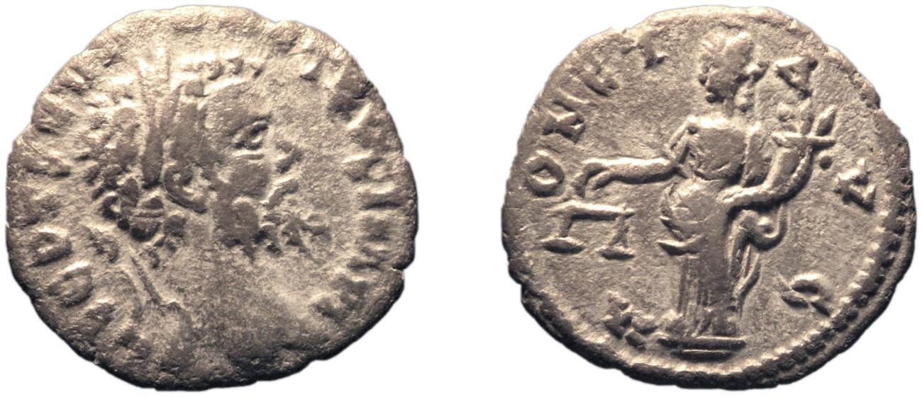 RIC IV Septimius Severus 459, аверс, bm