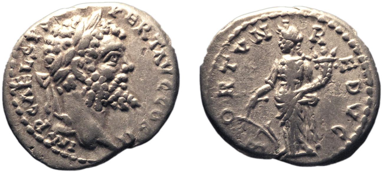 RIC IV Septimius Severus 377, аверс, bm