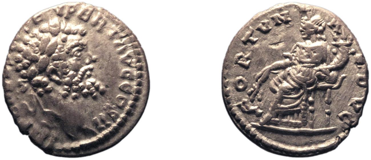 RIC IV Septimius Severus 386, аверс, bm
