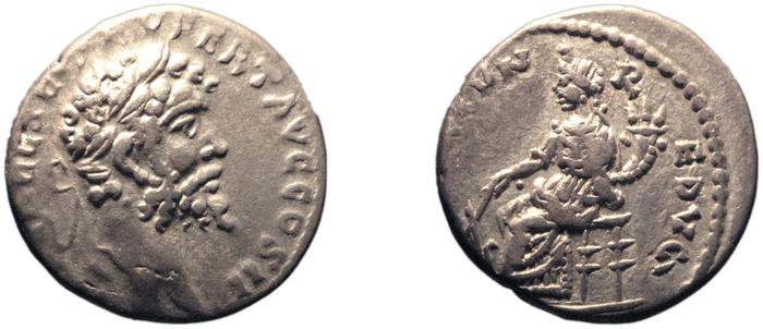 RIC IV Septimius Severus 379, реверс, bm