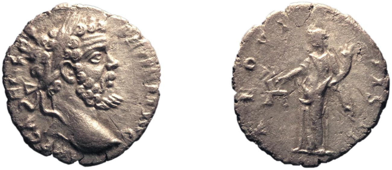 RIC IV Septimius Severus 344, аверс, bm