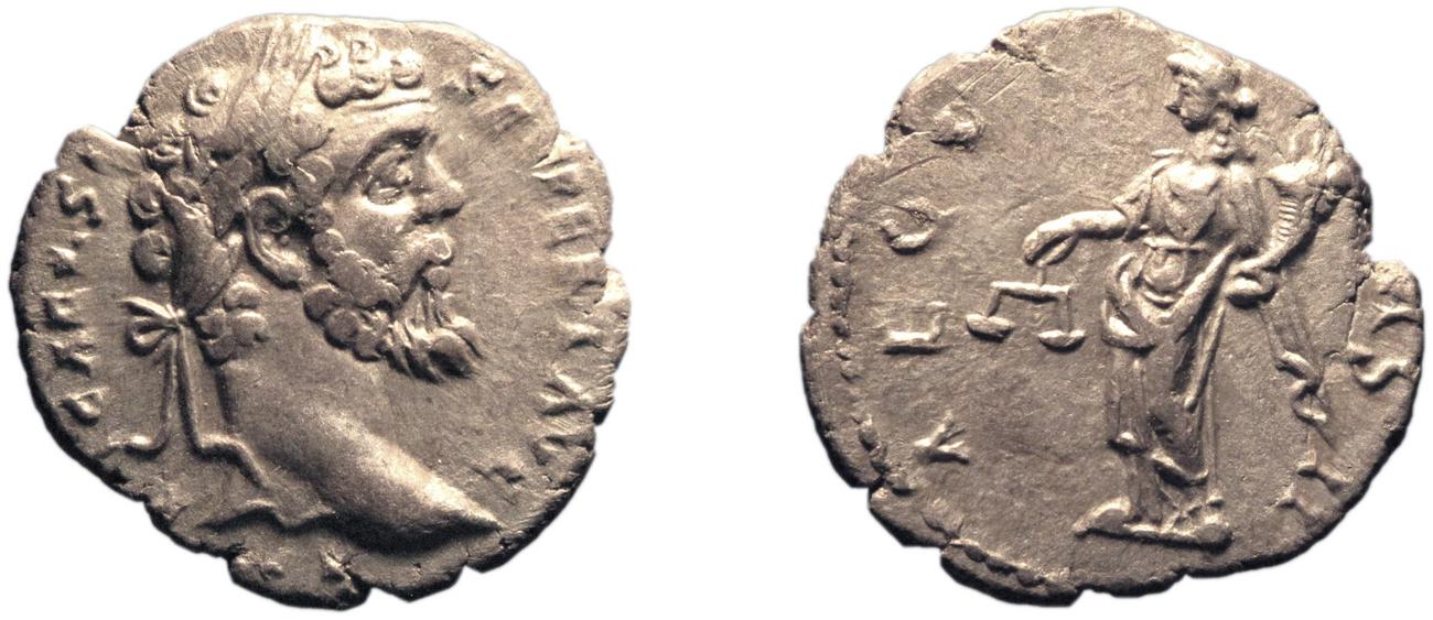 RIC IV Septimius Severus 344, аверс, bm