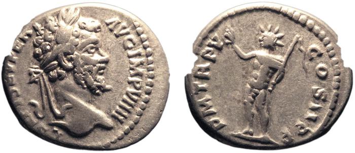 RIC IV Septimius Severus 101, реверс, bm