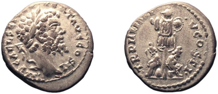 RIC IV Septimius Severus 435, реверс, bm